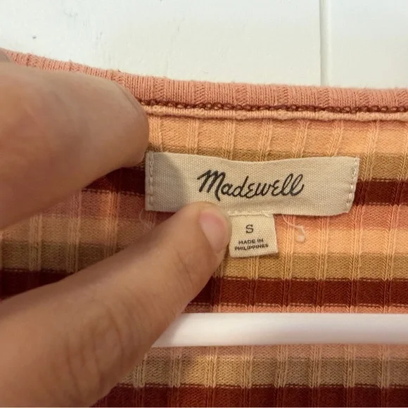 Madewell Striped Tank Top - Picture 2 of 4